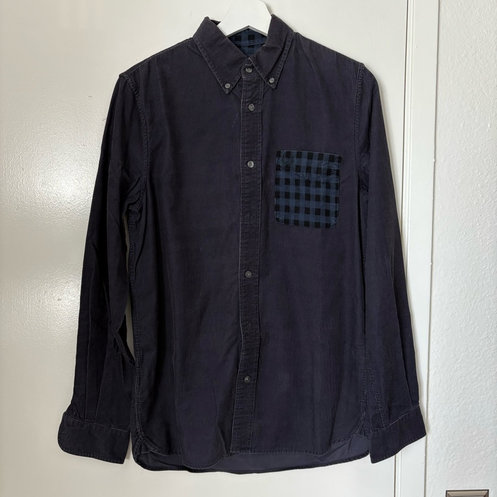 Fred Perry Shirt with Checkered Pocket